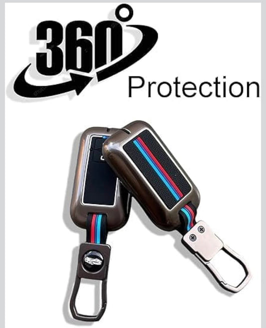 Silicon metal key cover case